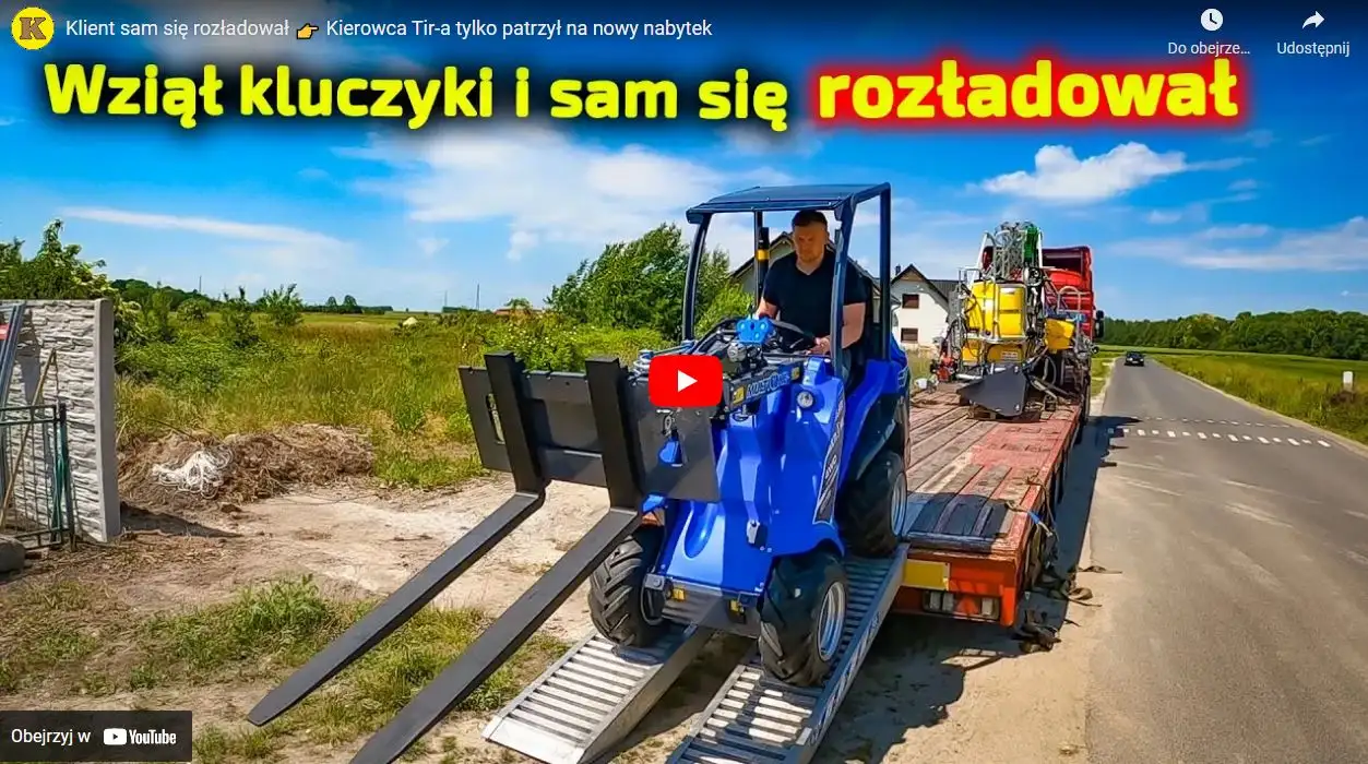 Ładowarka 4-kołowa teleskopowa JCB
